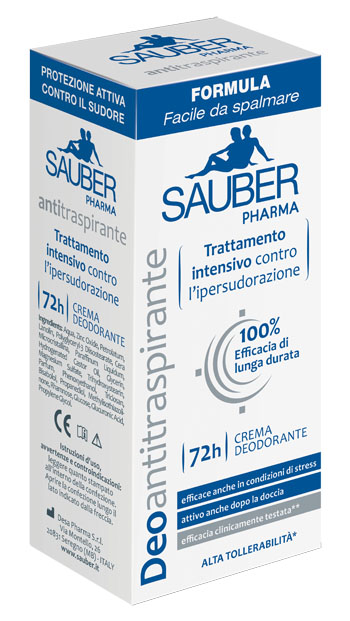 SAUBER DEOANTITRASPIRANTE 72H CREMA 30 ML - Luckyfarma.it