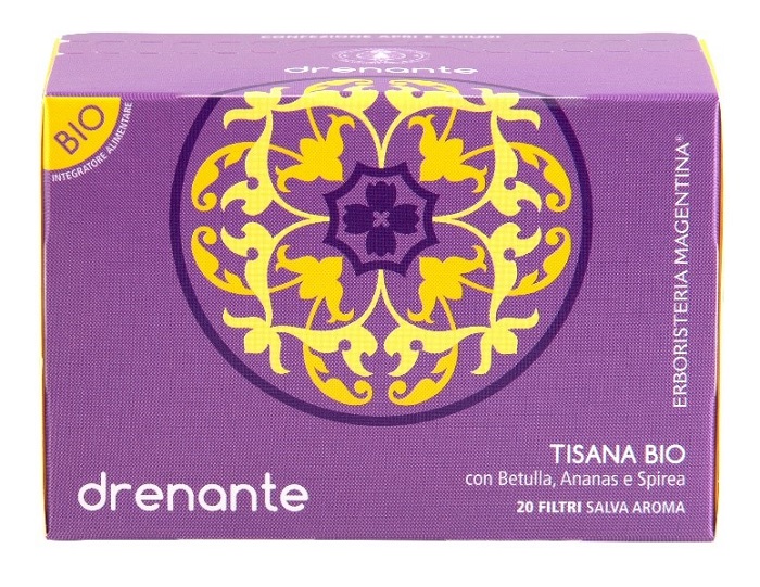 TISANA DRENANTE BIO 20 FILTRI - Luckyfarma.it