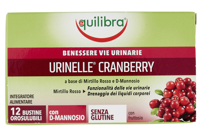URINELLE CRANBERRY 12 STICKPACK OROSOLUBILI - Luckyfarma.it