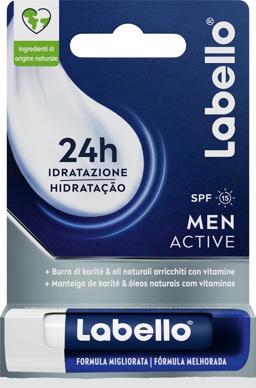LABELLO ACTIVE FOR MEN SPF 15 5,5 ML - Luckyfarma.it