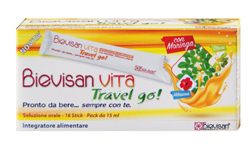 BIEVISAN VITA TRAVEL GO 16 STICK PACK 15 ML - Luckyfarma.it