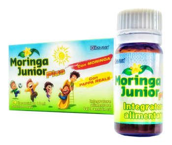 MORINGA JUNIOR PLUS 10 FLACONCINI DA 10 ML - Luckyfarma.it