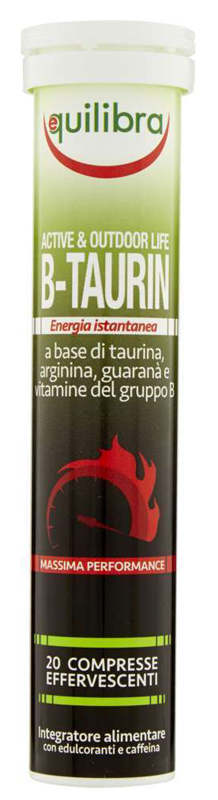 B TAURIN 20 COMPRESSE EFFERVESCENTI - Luckyfarma.it
