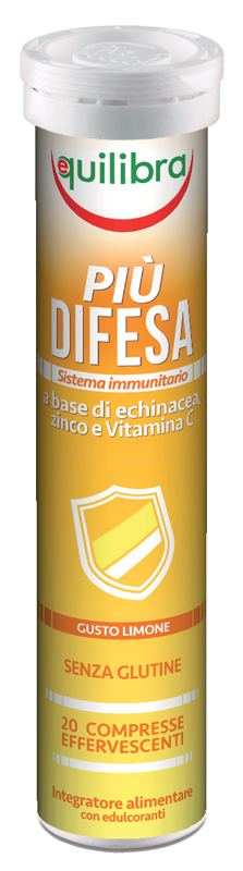 PIU' DIFESA 20 COMPRESSE EFFERVESCENTI - Luckyfarma.it