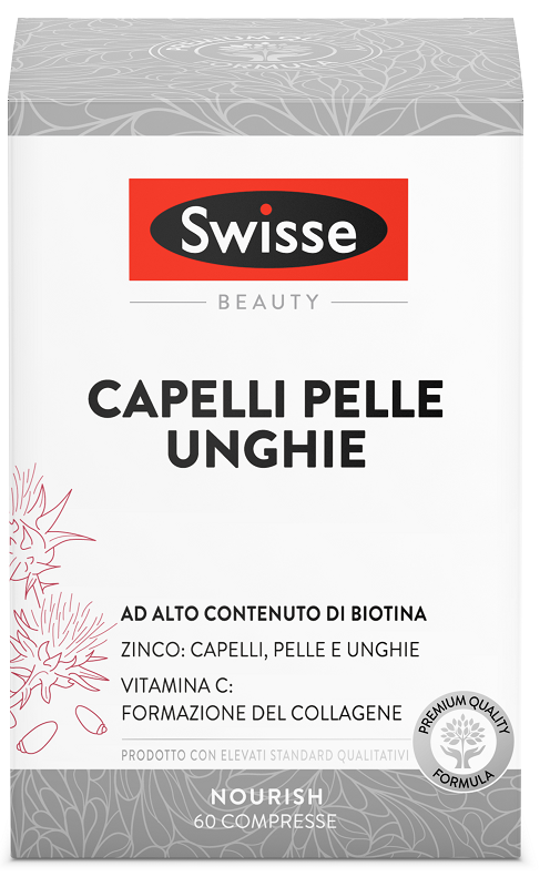 SWISSE CAPELLI PELLE UNGHIE 60 COMPRESSE - Luckyfarma.it