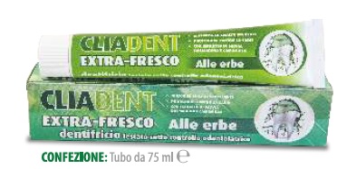 CLIADENT DENTIFRICIO ALITO FRESCO ALLE ERBE 75 ML - Luckyfarma.it