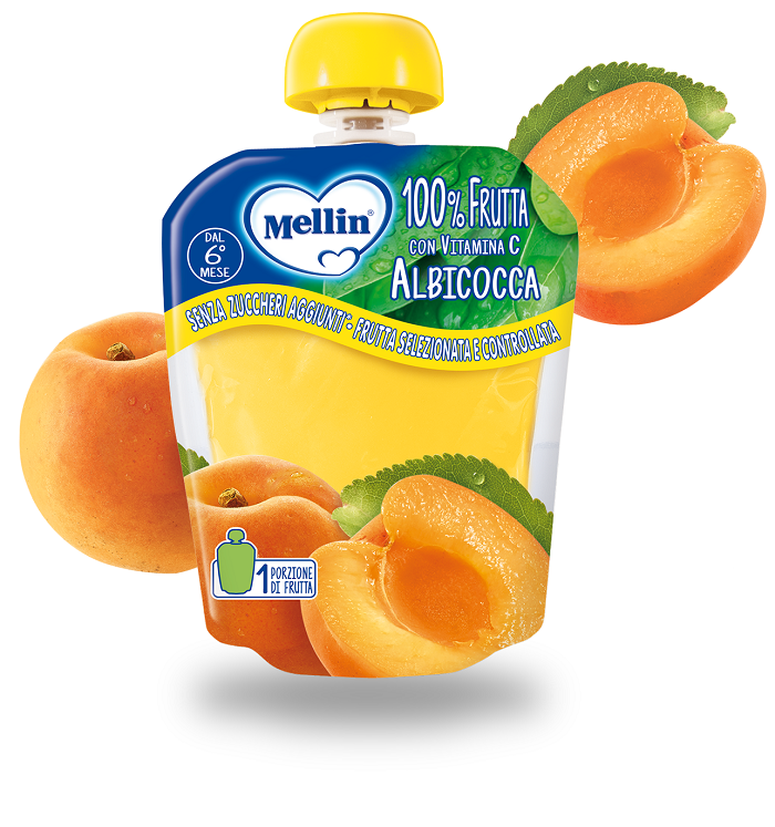 MELLIN POUCH ALBICCOCCA 90 G - Luckyfarma.it