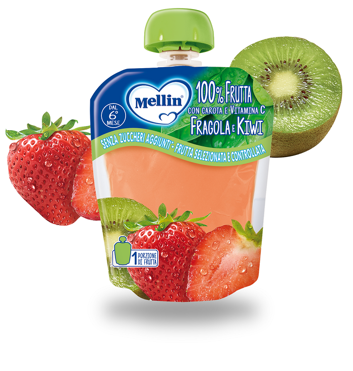 MELLIN POUCH FRAGOLA KIWI 90 G - Luckyfarma.it