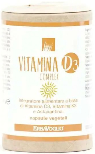 VITAMINA D3 COMPLEX 60 CAPSULE - Luckyfarma.it