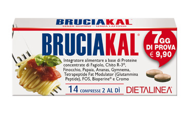 BRUCIAKAL 7 DAYS 14 COMPRESSE DIETALINEA - Luckyfarma.it