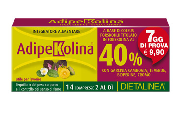 ADIPEKOLINA 7 DAYS 14 COMPRESSE DIETALINEA - Luckyfarma.it