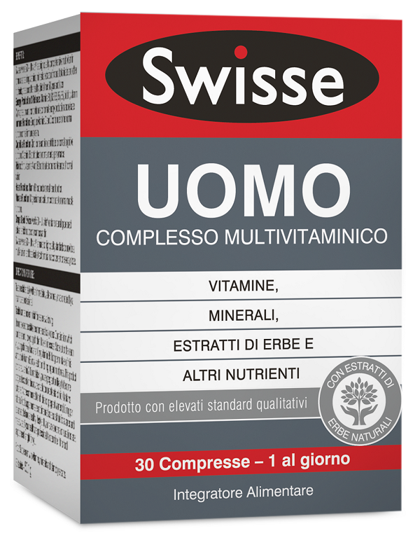 SWISSE MULTIVITAMINICO UOMO 30 COMPRESSE - Luckyfarma.it