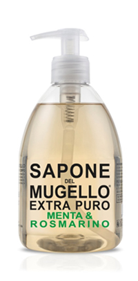 SAPONE DEL MUGELLO LIQUIDO EXTRA PURO MENTA E ROSMARINO 500 ML - Luckyfarma.it