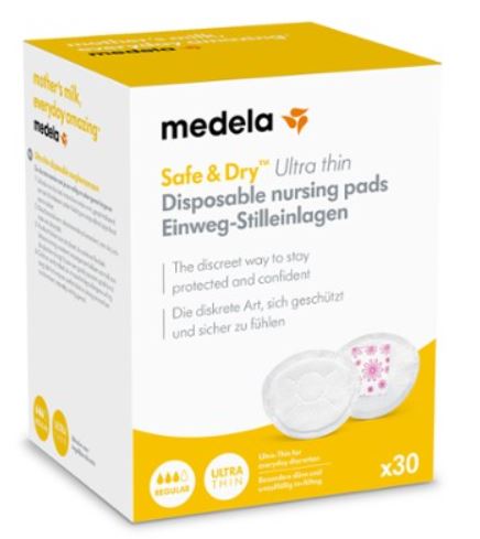 SAFE & DRY COPPETTA ASSORBILATTE ULTRA THIN 30 PEZZI - Luckyfarma.it