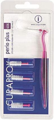 CURAPROX CPS PERIO CPS 406 CON 5 SCOVOLINI + SUPPORTO - Luckyfarma.it