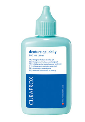 CURAPROX BDC 100 DAILY GEL PER LA PULIZIA QUOTIDIANA DELLA DENTIERA E DEGLI APPARECCHI MOBILI 60 ML 1 PEZZO - Luckyfarma.it
