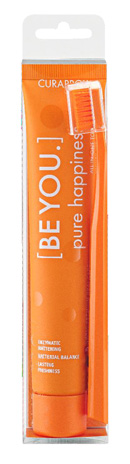 CURAPROX BE YOU PURE HAPPINESS PESCA E ALBICOCCA 1 DENTIFRICIO 90 ML + 1 SPAZZOLINO CS 5460 - Luckyfarma.it
