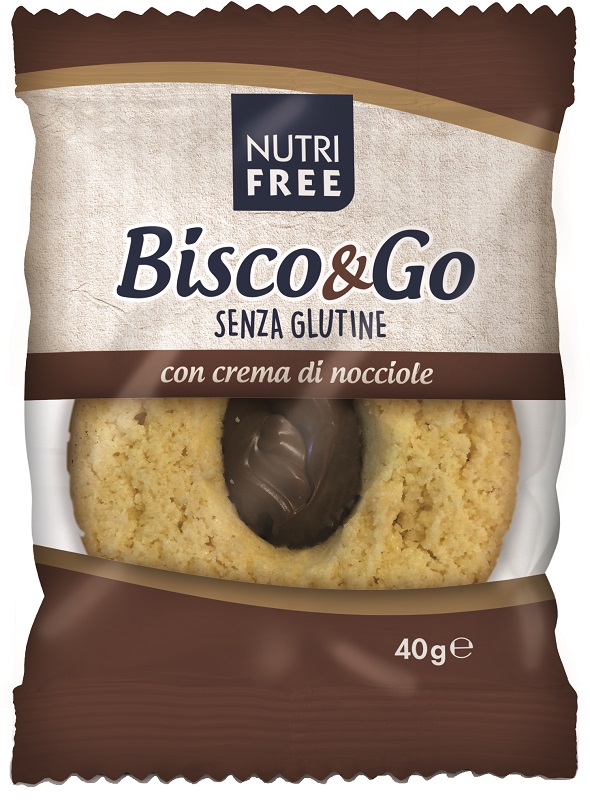 NUTRIFREE BISCO&GO CREMA DI NOCCIOLE 40 G - Luckyfarma.it