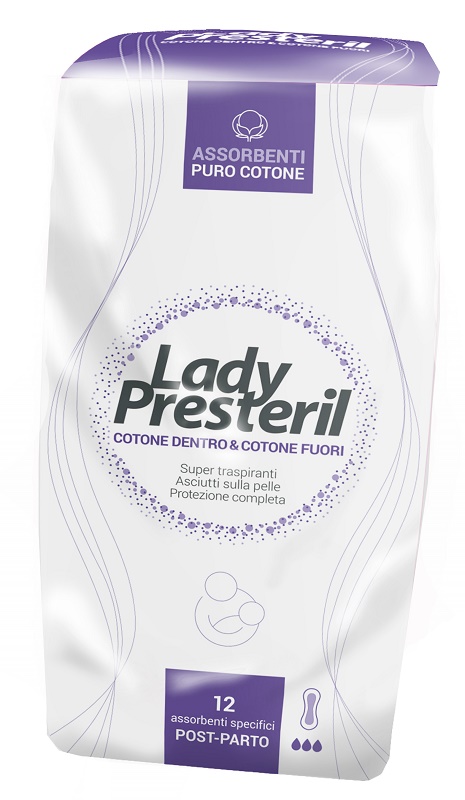 LADY PRESTERIL POSTPARTO 12 PEZZI - Luckyfarma.it
