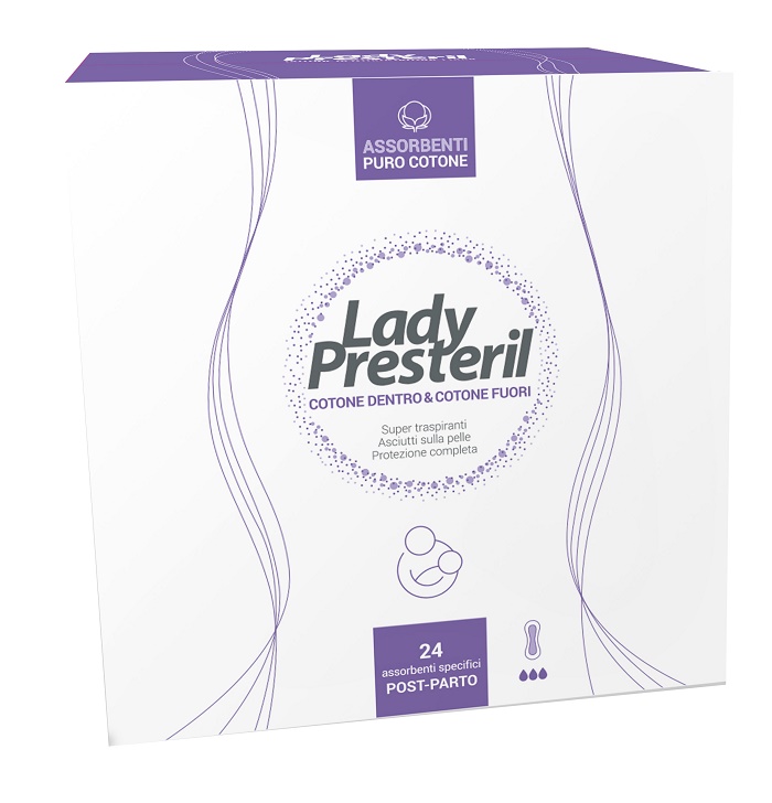 LADY PRESTERIL POSTPARTO 24 PEZZI - Luckyfarma.it