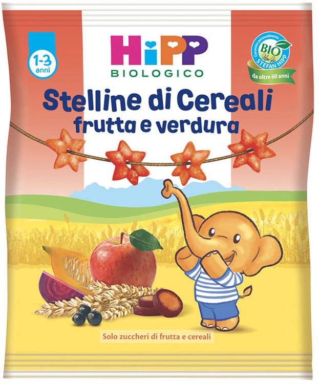 HIPP BIO STELLINE FRUTTA VERDURA 30 G - Luckyfarma.it