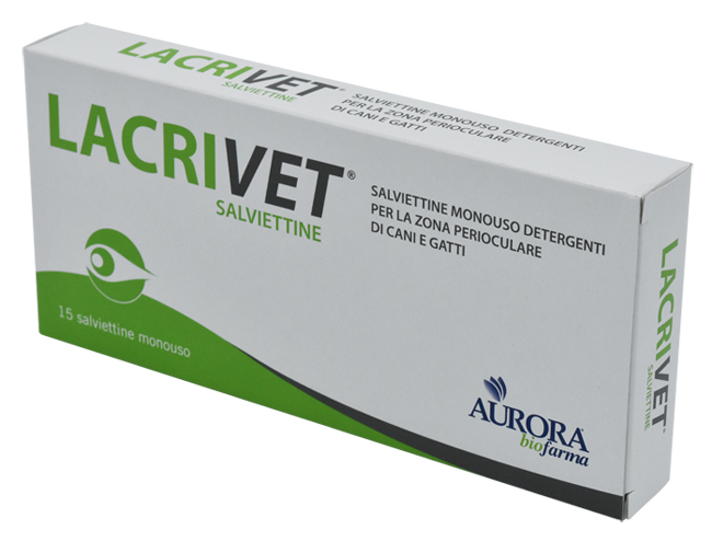 LACRIVET SALVIETTINE 15 PEZZI - Luckyfarma.it