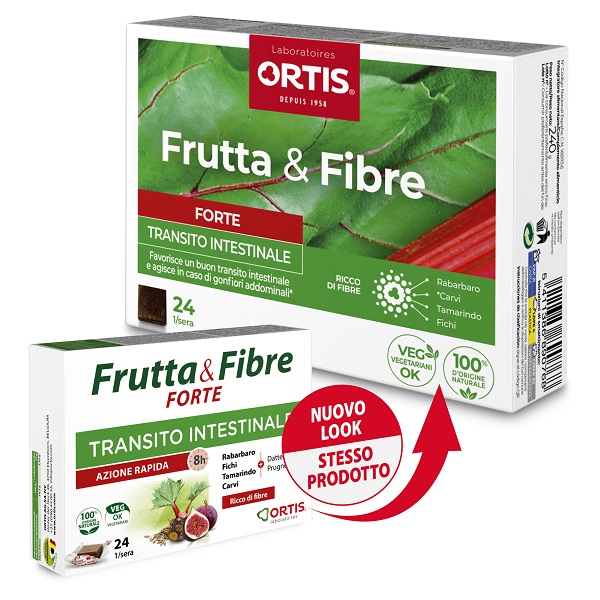 FRUTTA & FIBRE FORTE 24 CUBETTI - Luckyfarma.it