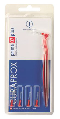CURAPROX CPS PRIME CPS 07 CON 5 SCOVOLINI + SUPPORTO - Luckyfarma.it