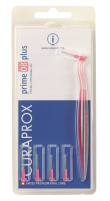 CURAPROX CPS PRIME CPS 08 CON 5 SCOVOLINI + SUPPORTO - Luckyfarma.it
