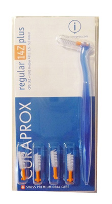 CURAPROX CPS REGULAR CPS 14Z CON 5 SCOVOLINI + SUPPORTO - Luckyfarma.it