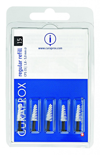 CURAPROX CPS REGULAR CPS 15 CON 5 SCOVOLINI + SUPPORTO - Luckyfarma.it