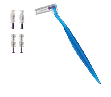 CURAPROX CPS REGULAR CPS 18 CON 4 SCOVOLINI + SUPPORTO - Luckyfarma.it