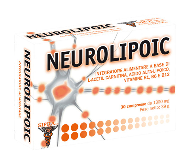 NEUROLIPOIC 30 COMPRESSE - Luckyfarma.it