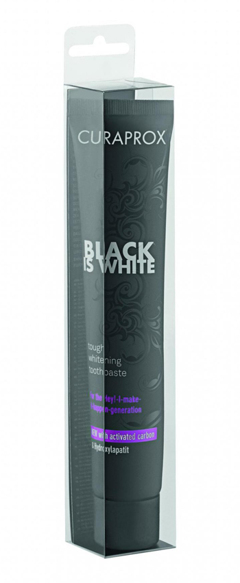 CURAPROX BLACK IS WHITE DENTIFRICIO TRAVEL SIZE 10 ML - Luckyfarma.it