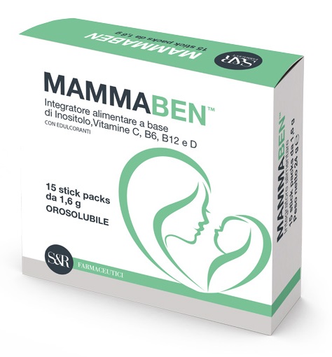 MAMMABEN 15 STICKPACK - Luckyfarma.it