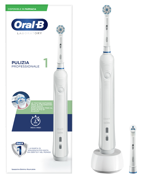 ORALB PRO1 LABORATORY SPAZZOLINO ELETTRICO - Luckyfarma.it