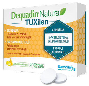 DEQUADIN NATURA TUXILEN 20 COMPRESSE - Luckyfarma.it