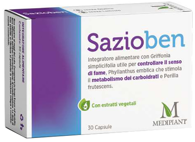 SAZIOBEN 30 CAPSULE - Luckyfarma.it