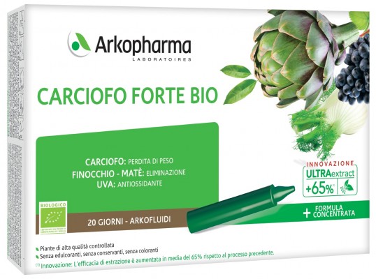 ARKOFLUIDI ULTRA SUONI CARCIOFO FORTE BIO 20 FIALE - Luckyfarma.it