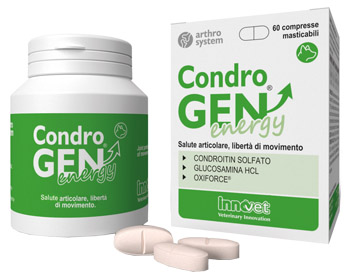 CONDROGEN ENERGY 60 COMPRESSE MASTICABILI - Luckyfarma.it