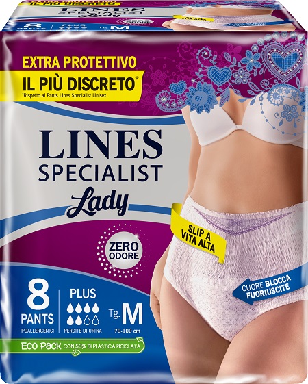 LINES SPECIALIST PANTS PLUS M FARMA 8 PEZZI - Luckyfarma.it