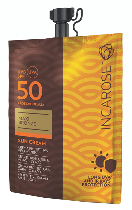 INCAROSE MAXI BRONZE SUN CREAM SPF50 50 ML - Luckyfarma.it