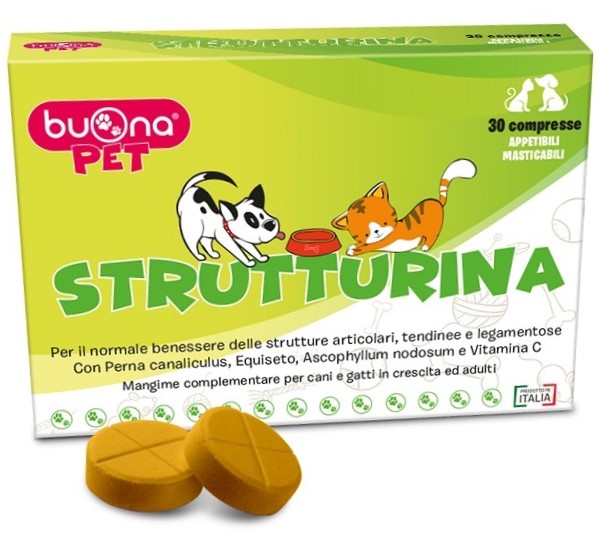 BUONAPET STRUTTURINA 30 COMPRESSE - Luckyfarma.it