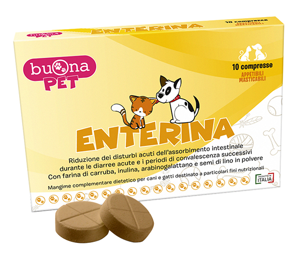 BUONAPET ENTERINA 10 COMPRESSE - Luckyfarma.it