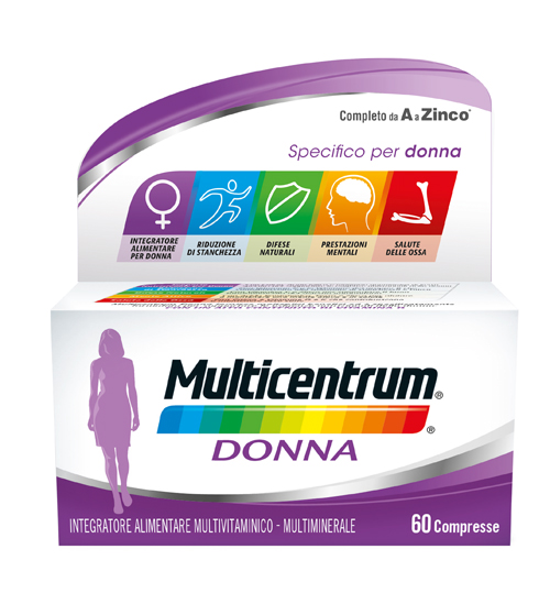 MULTICENTRUM DONNA 60 COMPRESSE - Luckyfarma.it