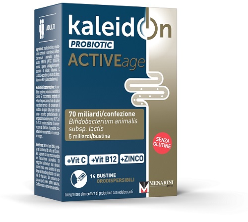 KALEIDON PROBIOTIC ACTIVE AGE 14 BUSTINE - Luckyfarma.it