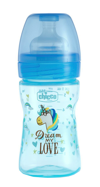 CHICCO BIBERON WB FANTASTIC LOVE SILICONE 150 ML - Luckyfarma.it