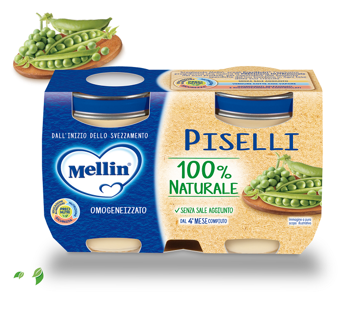 OMOGENEIZZATO PISELLI 2 X 125 G - Luckyfarma.it
