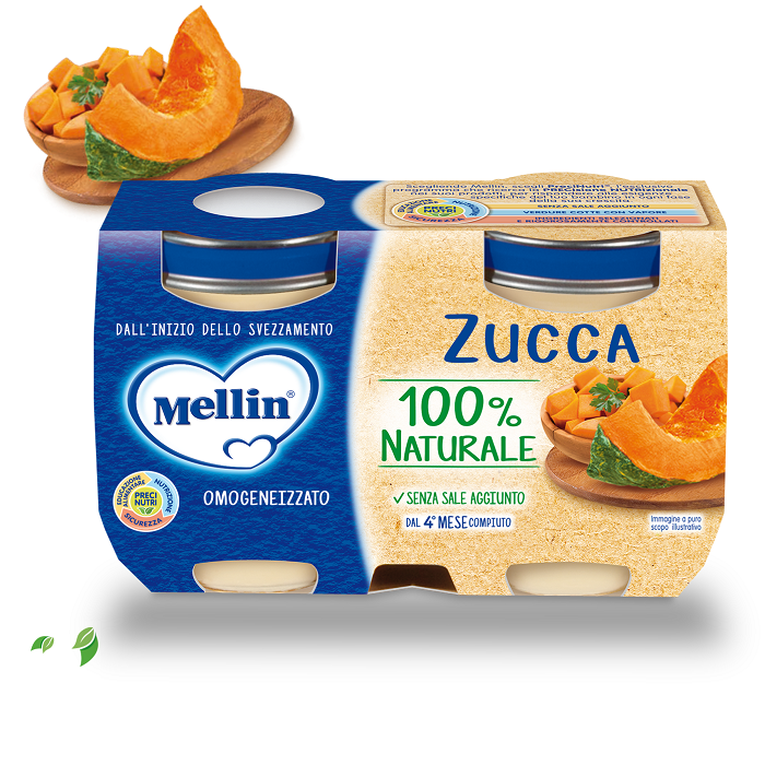 OMOGENEIZZATO ZUCCA 2 X 125 G - Luckyfarma.it