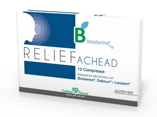 BIOSTERINE RELIEF ACHEAD 12 COMPRESSE - Luckyfarma.it